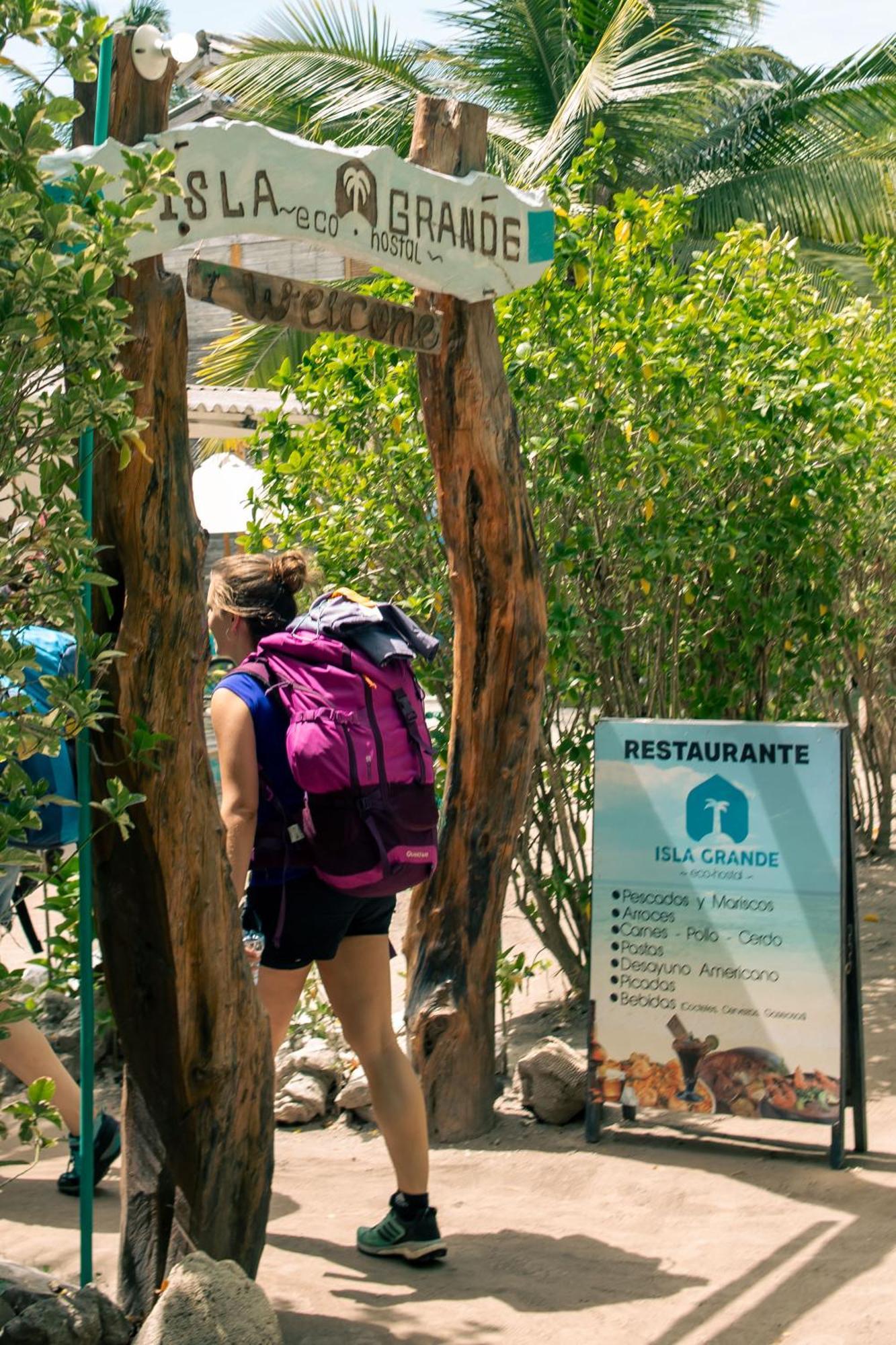 Isla Grande Eco-Hostal Экстерьер фото